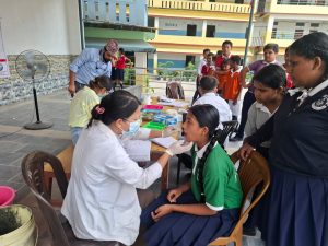हिमालय माविका विद्यार्थीलाई एक महिनासम्म निःशुल्क दन्त सेवा